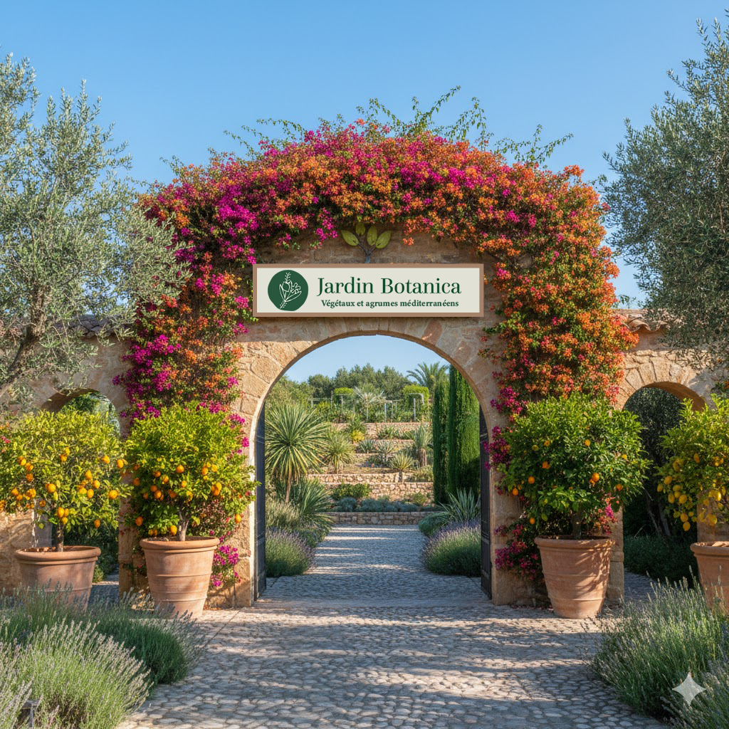 Mockup entrée du jardin